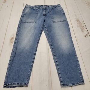 Adriano Goldschmeid AG Caden tailored trouser fatigue jeans utility tapered